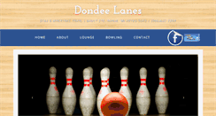 Desktop Screenshot of dondeelanes.com